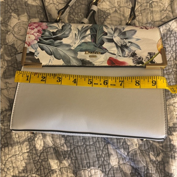 Dune London Floral Gray Shoulder Bag - Picture 7 of 13